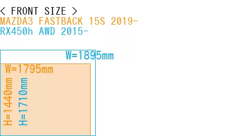 #MAZDA3 FASTBACK 15S 2019- + RX450h AWD 2015-
